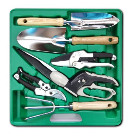 Набор садовых инструментов - Садовый набор 6 предметов "GREEN GARDEN" S2