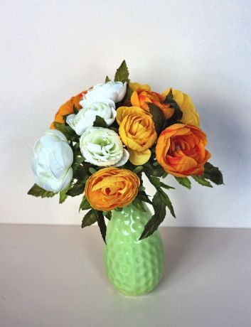 Искусственные цветы 403220, оранжевый
