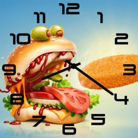 Настенные часы Kitch Clock 4002493