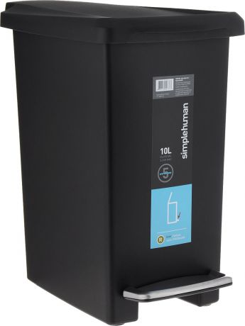 Мусорный бак Simplehuman, CW1329-SH, черный, 10 л