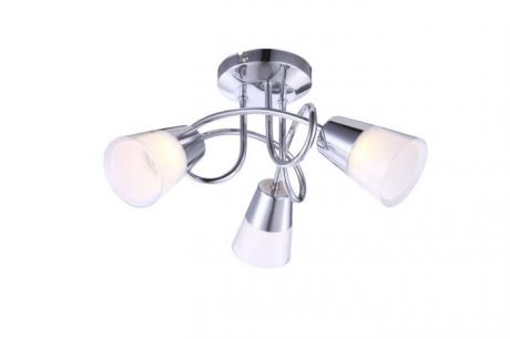 Настенно-потолочный светильник Globo New 56185-3D, серый металлик