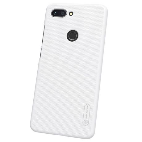 Чехол для сотового телефона Nillkin Накладка Frosted Xiaomi Mi 8 White, белый