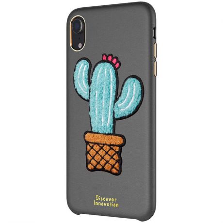 Чехол для сотового телефона Nillkin Накладка Plush Case Apple iPhone XR Gray, серый