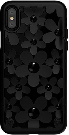 Чехол для сотового телефона SwitchEasy Fleur for 2018 iphone XS, черный