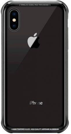 Чехол для сотового телефона SwitchEasy iGlass for 2018 iphone XS, черный