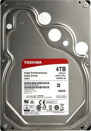 Жесткий диск Toshiba X300, 4 ТБ
