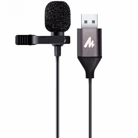 Микрофон MAONO AU-410 , разъем USB, петличный