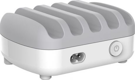 Сетевое зарядное устройство Orico DUK-5P, белый, серый