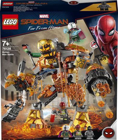 LEGO Super Heroes Marvel 76128 Бой с Расплавленным Человеком Конструктор