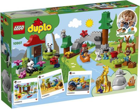 LEGO DUPLO Town 10907 Животные мира Конструктор