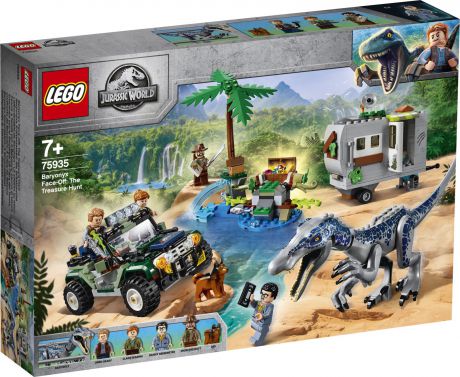 LEGO Jurassic World 75935 Поединок с бариониксом: охота за сокровищами Конструктор