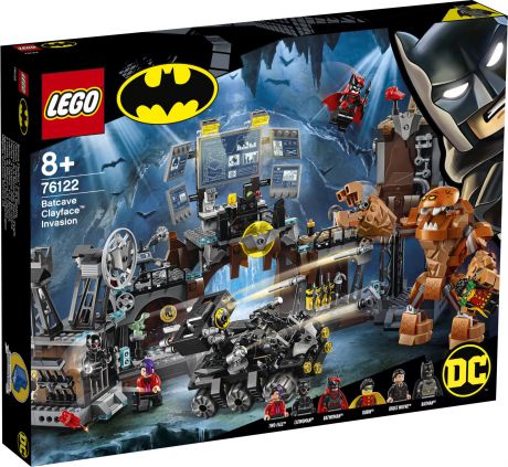 LEGO Super Heroes 76122 Вторжение Глиноликого в бэт-пещеру Конструктор