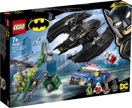 LEGO Super Heroes 76120 Бэткрыло Бэтмена и ограбление Загадочника Конструктор
