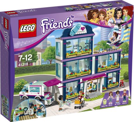 LEGO Friends 41318 Клиника Хартлейк-Сити Конструктор
