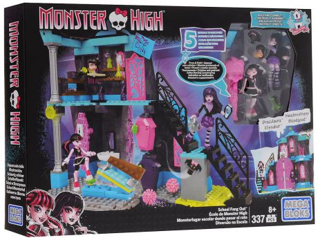 Mega Bloks Monster High Конструктор Кабинеты Школы монстров
