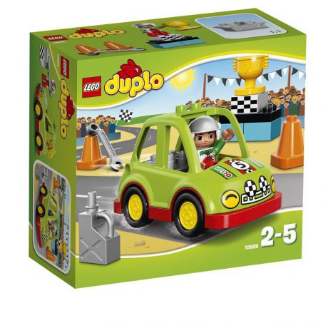 LEGO DUPLO Конструктор Гоночный автомобиль 10589