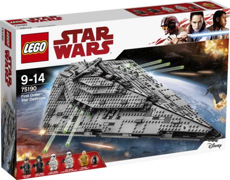 LEGO Star Wars 75190 Звездный разрушитель Первого Ордена Конструктор