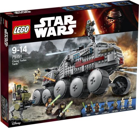 LEGO Star Wars Конструктор Турботанк Клонов 75151
