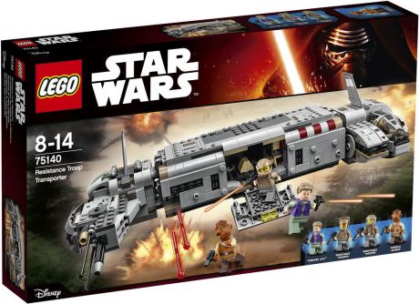 LEGO Star Wars Конструктор Военный транспорт Сопротивления 75140