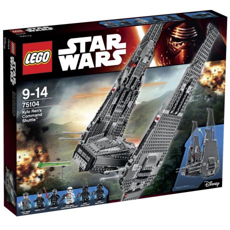 LEGO Star Wars Конструктор Командный шаттл Кайло Рена 75104