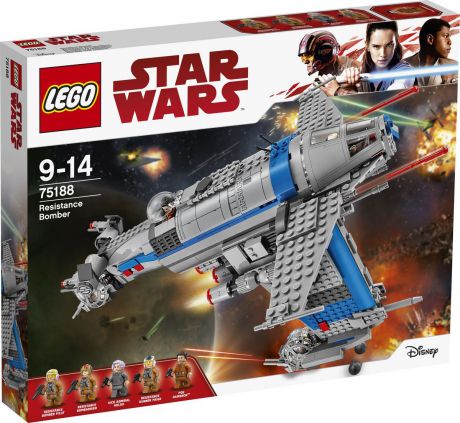 LEGO Star Wars 75188 Бомбардировщик Сопротивления Конструктор