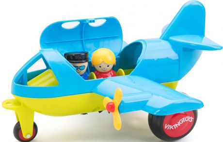 Самолет Vikingtoys Модель самолета JUMBO с 2 фигурками - новые цвета