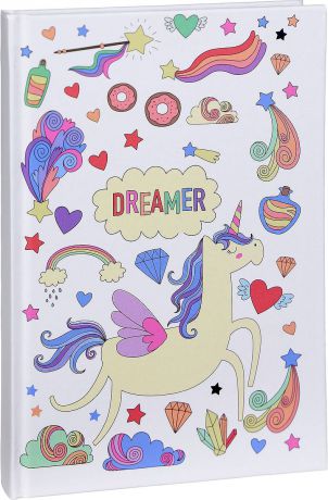 Ежедневник Kawaii Factory Dreamer, KW046-000099, A5, недатированный