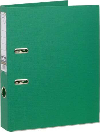 Папка-регистратор Index, А4, корешок 50 мм, IND 5/30 PVCx2 New, зеленый
