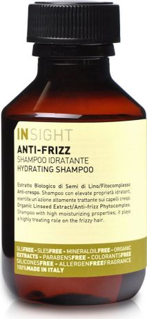Разглаживающий шампунь для непослушных волос Insight Anti-Frizz, 100 мл
