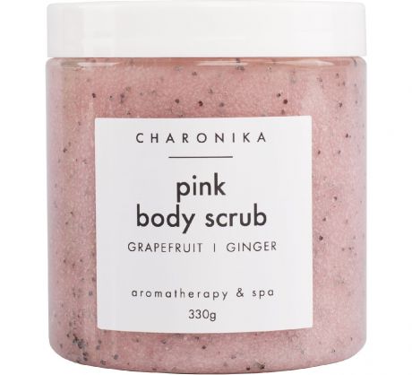 Скраб CHARONIKA Pink body scrub (grapefruit/ginger)