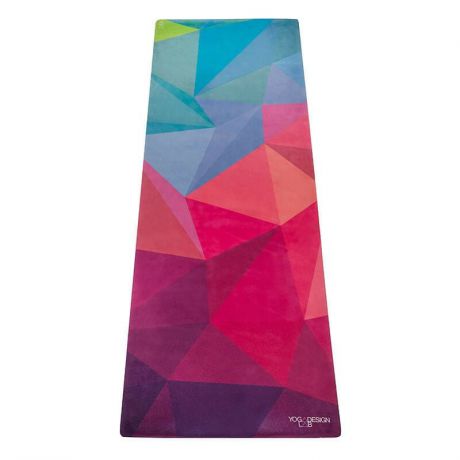 Коврик для йоги и фитнеса Yoga Design Lab Geo 1.0 мм, разноцветный