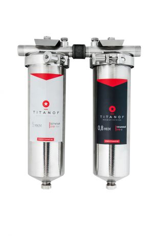 Постфильтр TITANOF (ТИТАНОВ) для тонкой очистки от взвесей, железа, марганца СТ 1 (1000 л/ч)