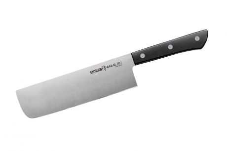 Кухонный нож samura Японский топорик черный, SHR-0043B, черный