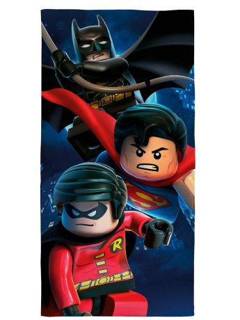 Полотенце детское Lego DC Heroes Legend, Хлопок