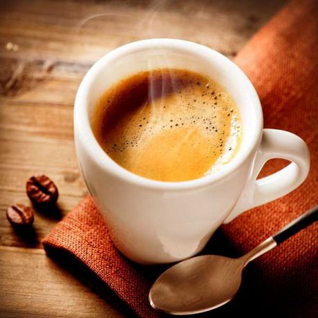 Картина Экорамка Чашка горячего кофе, Холст