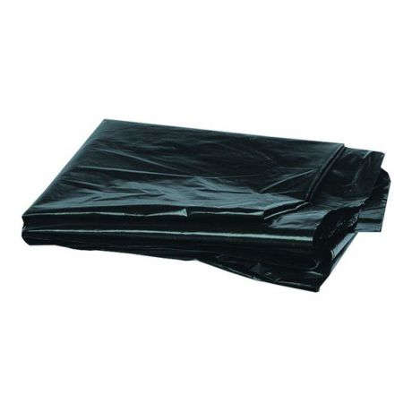 Мешки для мусора Капио ПВД 30л 50х60 чёрные стандарт 200 штук, черный
