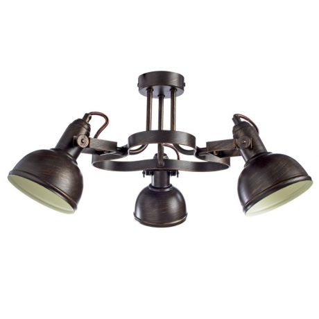 Потолочный светильник Arte Lamp A5216PL-3BR, коричневый