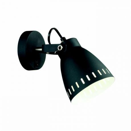 Настенно-потолочный светильник Odeon Light 3334/1W, черный