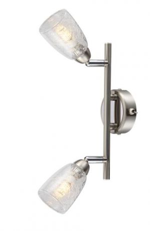 Настенно-потолочный светильник Globo New 56023-2, серебристый