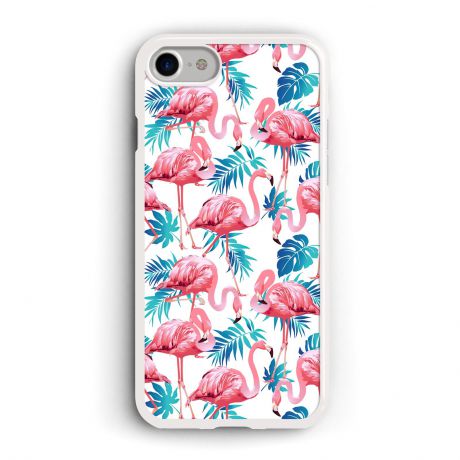 Чехол для сотового телефона Дайте две! "Розовый фламинго" для iPhone 7/8, IP7.CASE-7, разноцветный