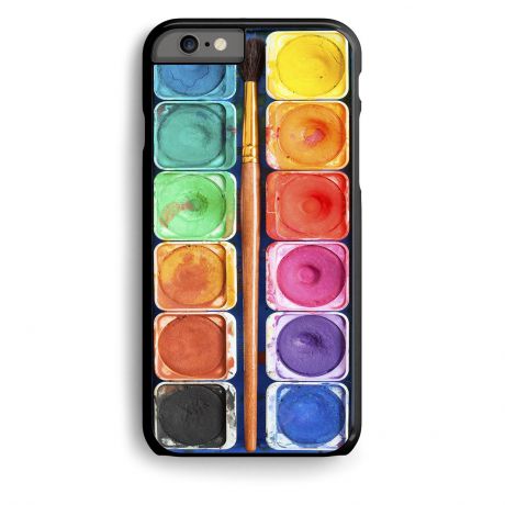 Чехол для сотового телефона Boom Case Чехол для iPhone 6/6S "Акварель с кисточкой"
