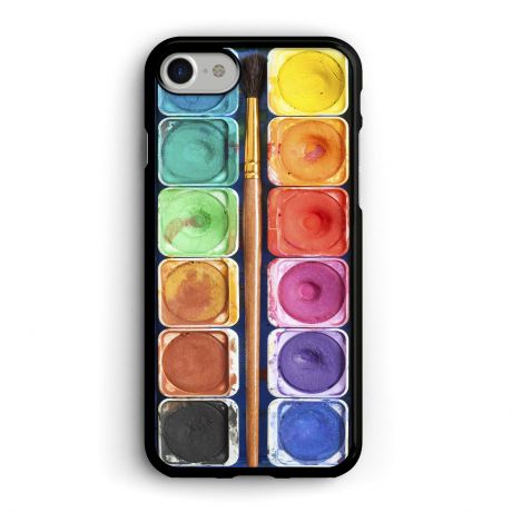 Чехол для сотового телефона Boom Case Чехол для iPhone 7 / 8 "Акварель с кисточкой"