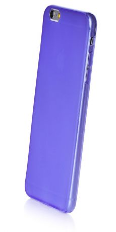 Чехол для сотового телефона iNeez накладка силикон 0.3 mm матовый 620105 для Apple iPhone 6 Plus/6S Plus 5.5", фиолетовый