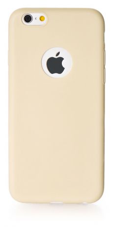 Чехол для сотового телефона Gurdini накладка силикон с вырезом 620267 для Apple iPhone 6 Plus/6S Plus 5.5", кремовый