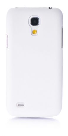 Чехол для сотового телефона iNeez накладка пластик soft touch для Samsung Galaxy S4 mini, белый