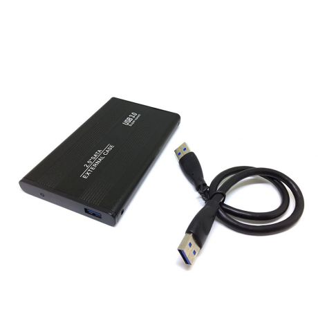 Корпус для жесткого диска Espada HU307B, USB3.0 для 2.5” HDD/SSD Sata6G, черный