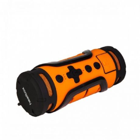 Беспроводная колонка Портативная противоударная влагозащищённая Bluetooth-колонка Heatbox - TRAVELER, желтый, оранжевый
