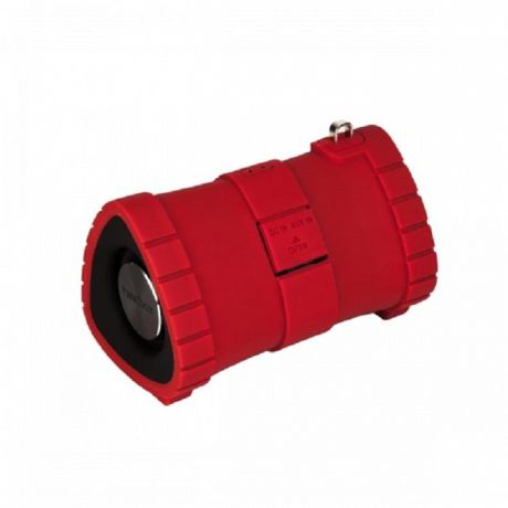 Беспроводная колонка Портативная противоударная влагозащищённая Bluetooth-колонка Heatbox - SUBMARINE MINI, черный, красный