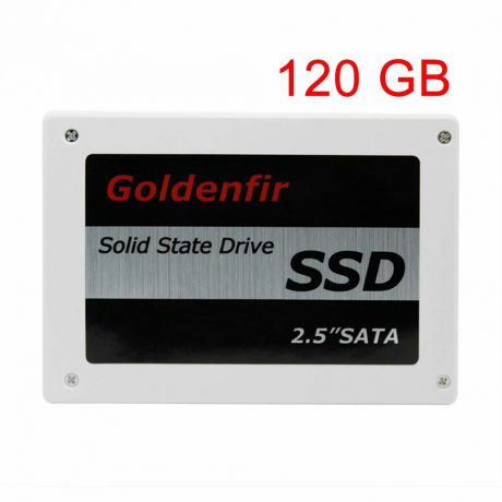 USB Флеш-накопитель Goldenfir SSD 2.5", жесткий диск, черно-серый