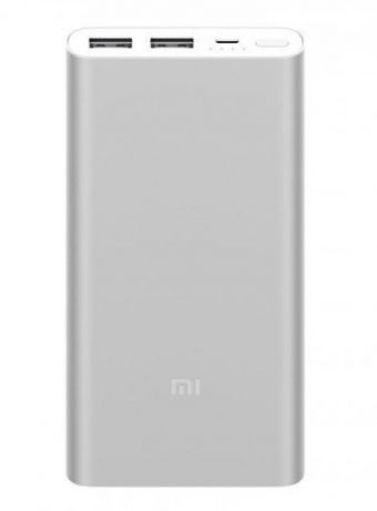 Внешний аккумулятор Xiaomi Mi Powerbank-2s, 10000 mAh, цвет:серебряный